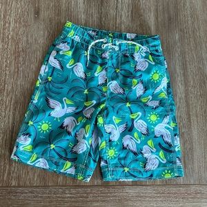 Gap Kids’ Boys’ Printed Swim Trunks Shorts Size Large